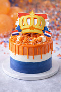 Koningsdag Taart Topper vlag