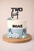 TWO fast Taart Topper