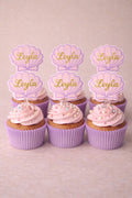 Zeemeermin Schelpen Cupcake Topper