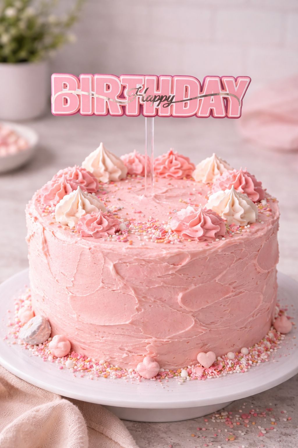 Happy Birthday Taart Topper - Jens
